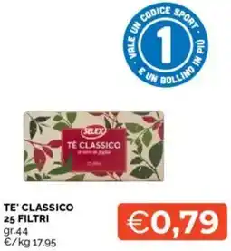 Mercatò Te' classico 25 filtri offerta