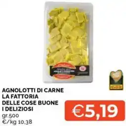 Mercatò Agnolotti di carne la fattoria delle cose buone i deliziosi offerta