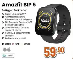 Ipercoop Amazfit BIP 5 offerta