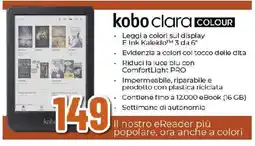 Ipercoop kobo clara COLOUR offerta