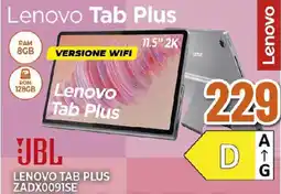 Ipercoop JBL LENOVO TAB PLUS ZADX0091SE offerta