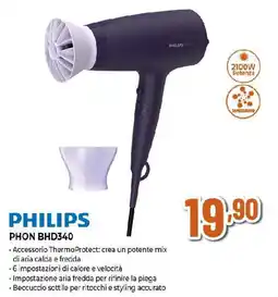 Ipercoop PHILIPS PHON BHD340 offerta