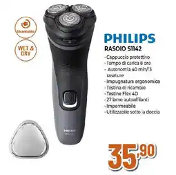 Ipercoop PHILIPS RASOIO S1142 offerta