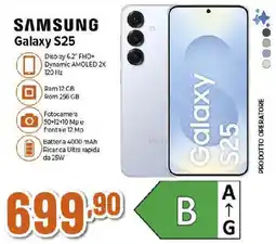 Ipercoop SAMSUNG Galaxy S25 offerta