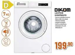 Ipercoop DIKOM LAVATRICE DKW071ONDTO offerta