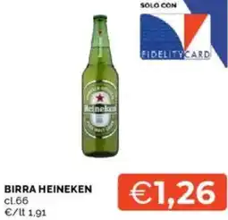 Mercatò Birra HEINEKEN offerta