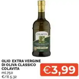 Mercatò Olio extra vergine di oliva classico COLAVITA offerta