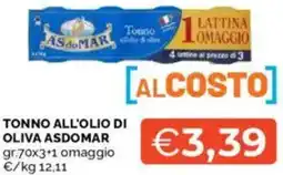 Mercatò Tonno all'olio di oliva ASDOMAR offerta