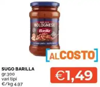 Mercatò Sugo BARILLA offerta