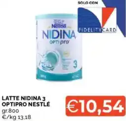 Mercatò Latte nidina 3 optipro NESTLÉ offerta
