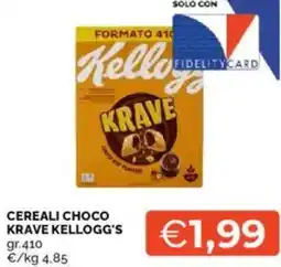 Mercatò Cereali choco krave KELLOGG'S offerta