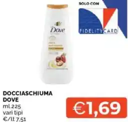 Mercatò Docciaschiuma DOVE offerta