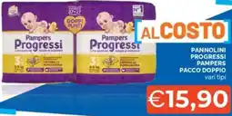 Mercatò Pannolini progressi pampers pacco doppio offerta