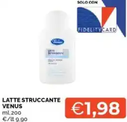 Mercatò Latte struccante VENUS offerta