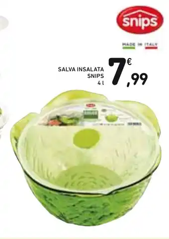 Spazio Conad Salva Insalata Snips 4 L offerta