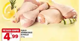 Iperal Fusi sovracosce di pollo al kg offerta