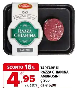 Iperal Tartare di razza chianina AMBROSINI offerta