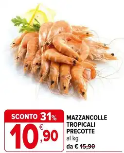 Iperal Mazzancolle tropicali precotte al kg offerta