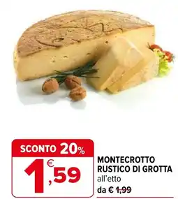 Iperal Montecrotto rustico di grotta all'etto offerta