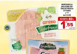Iperal Mortadella bologna igp Tagliofresco CITTERIO offerta