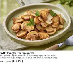 Bofrost 5786 Funghi Champignons offerta