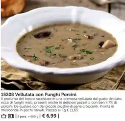 Bofrost 15208 Vellutata con Funghi Porcini offerta