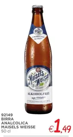 Zona Birra analcolica maisels weisse offerta