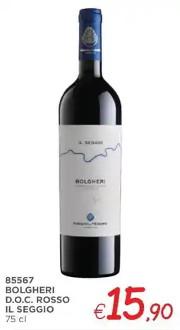 Zona Bolgheri d.o.c. rosso il seggio offerta