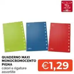 Mercatò Quaderno maxi monocromocento PIGNA offerta