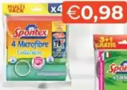 Mercatò Spontex 4 Microfibre offerta