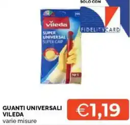 Mercatò Guanti universali VILEDA offerta