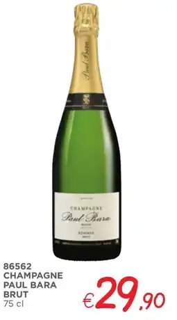 Zona Champagne paul bara brut offerta