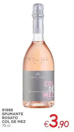 Zona Spumante rosato COL DE MEZ offerta