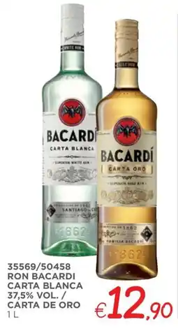 Zona Ron bacardi carta blanca 37,5% vol./ carta de oro offerta