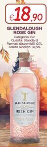 Zona Glendalough rose gin offerta
