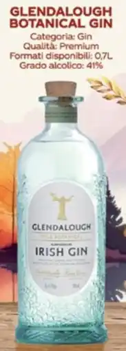 Zona Glendalough botanical gin offerta