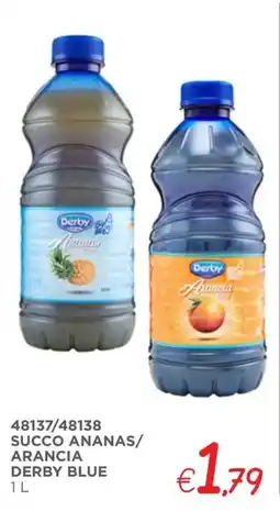 Zona Succo ananas/ arancia derby blue offerta