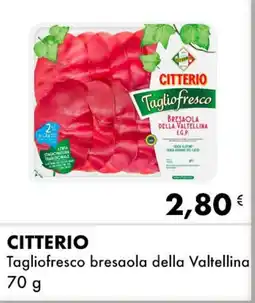 Iper Tosano CITTERIO Tagliofresco bresaola della Valtellina offerta
