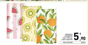 Spazio Conad Tovaglia Stampata 140 x 180cm offerta