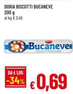 Famila Doria Biscotti Bucaneve offerta