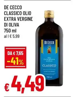 Famila DE CECCO CLASSICO OLIO EXTRA VERGINE DI OLIVA offerta
