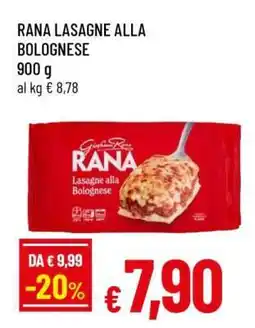 Famila Rana Lasagne alla Bolognese offerta