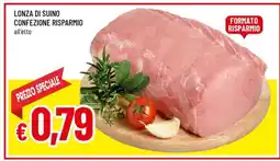 Famila Lonza di suino confezione risparmio offerta