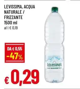 Famila LEVISSIMA Acqua Naturale/Frizzante offerta