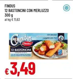 Famila FINDUS 12 BASTONCINI CON MERLUZZO offerta