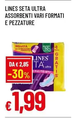 Famila LINES SETA ULTRA ASSORBENTI offerta