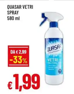 Famila QUASAR VETRI SPRAY 580 ml offerta