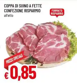 Famila COPPA DI SUINO A FETTE CONFEZIONE RISPARMIO offerta