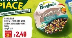 Famila BONDUELLE CEREALLEGRE RISO NERO SFIZIOSO CON VERDURINE offerta