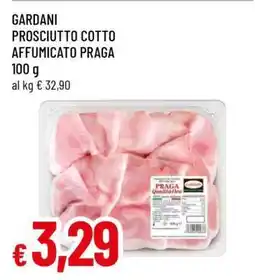 Famila GARDANI PROSCIUTTO COTTO AFFUMICATO PRAGA offerta